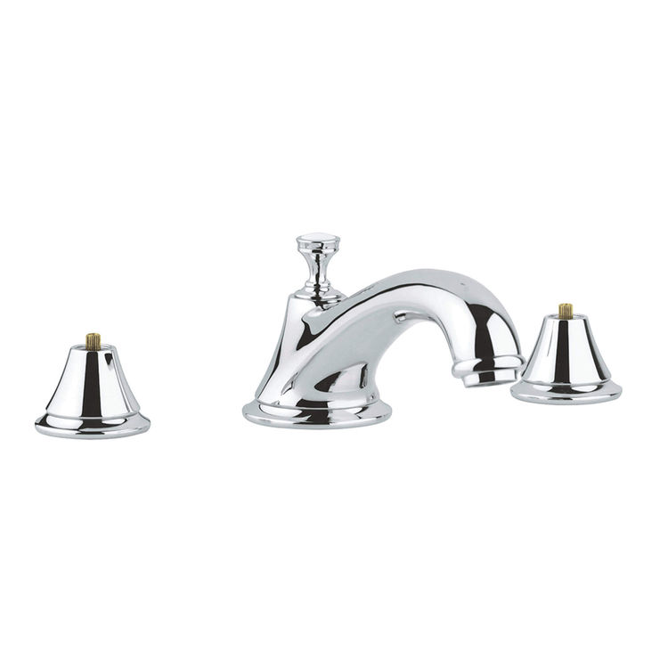 Grohe 25055000 Grohe 25055000 Seabury Roman Bathtub Faucet, Starlight Chrome