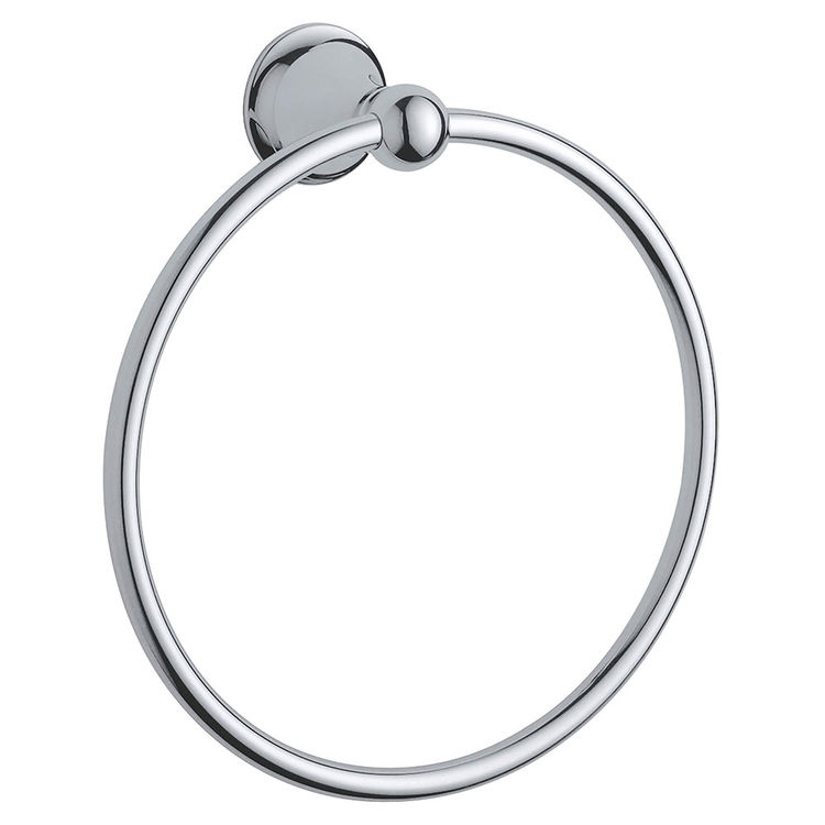 Grohe 40158000 Grohe 40158000 Towel Ring In Starlight Chrome