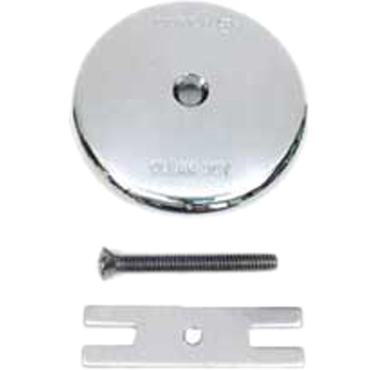 Watco 18001-BB Watco 18001-BB Brushed Bronze Single-Hole Overflow Plate Kit