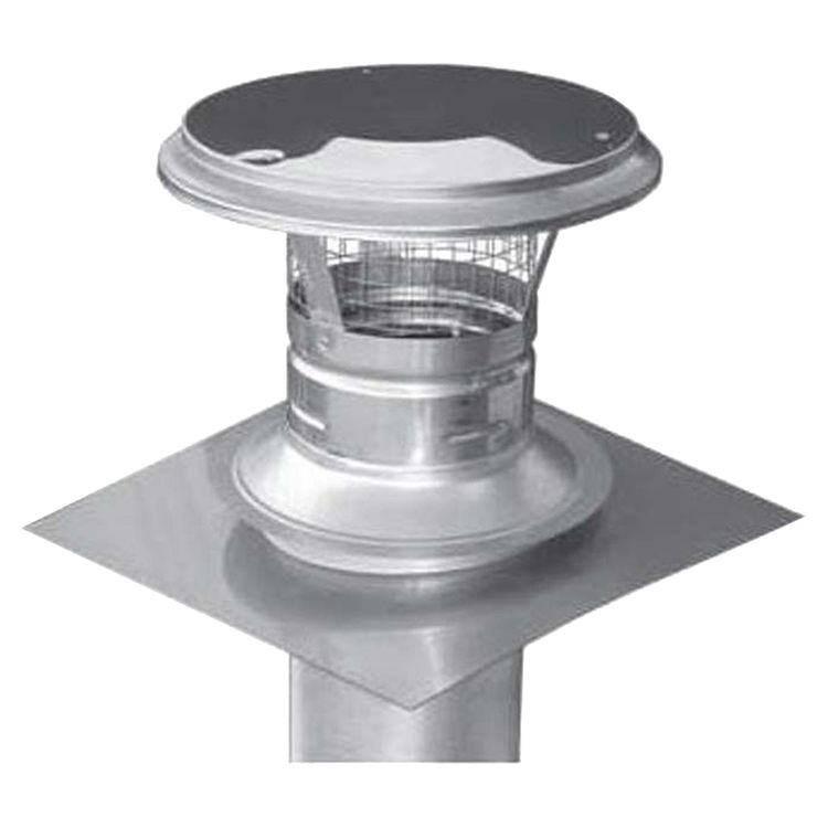 M&G DuraVent 5DLR-KVB DuraVent 5DLR-KVB 5-Inch DuraLiner Twist-Lock Cap Kit round 13-Inchx 18