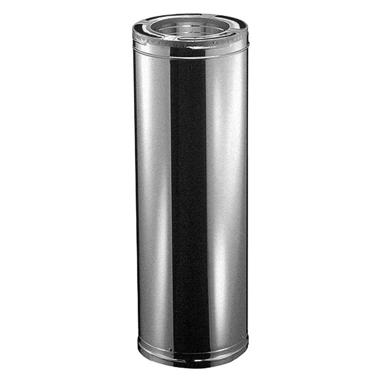 M&G DuraVent 9017SSCF DuraVent 6DP-36SSCF 6-Inch DuraPlus Stainless Steel Chimney Pipe 36-Inch Length