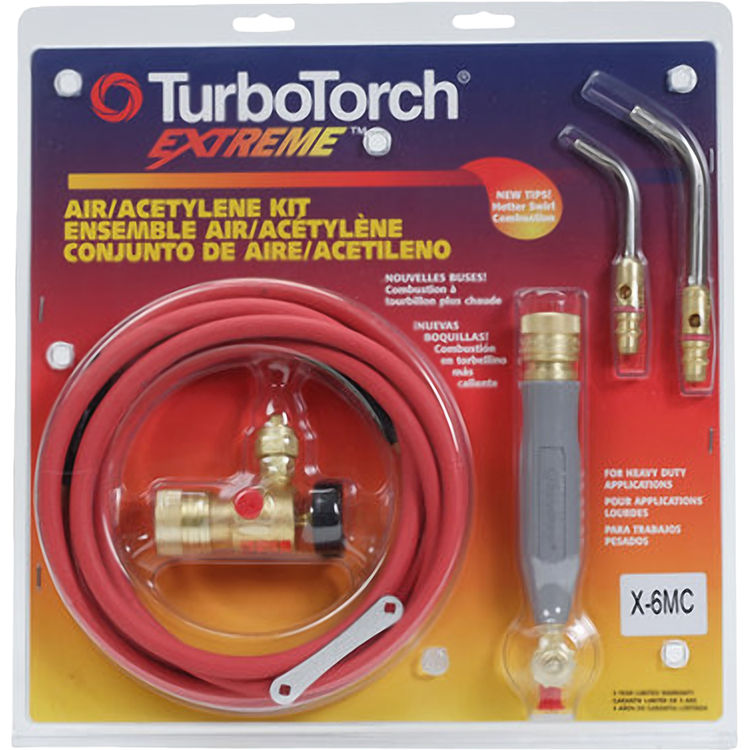 TurboTorch 0386-0339 TurboTorch X-6MC Swirl Torch Kit, For MC tank