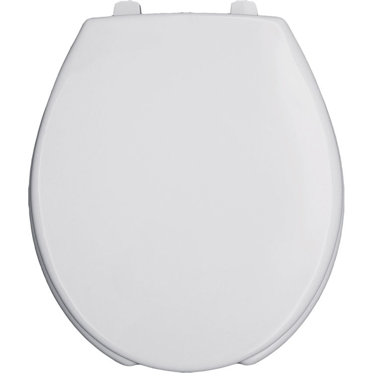 Bemis 950000 950 000 Commercial Plastic Round Toilet Seat White 