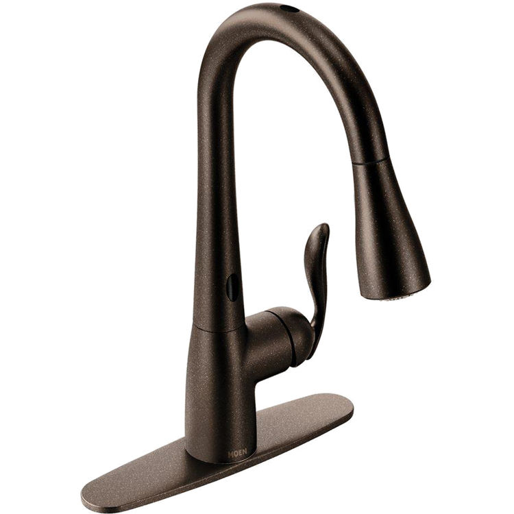 Moen 7594EORB Oil Rubbed Bronze Single Handle Kitchen Faucet