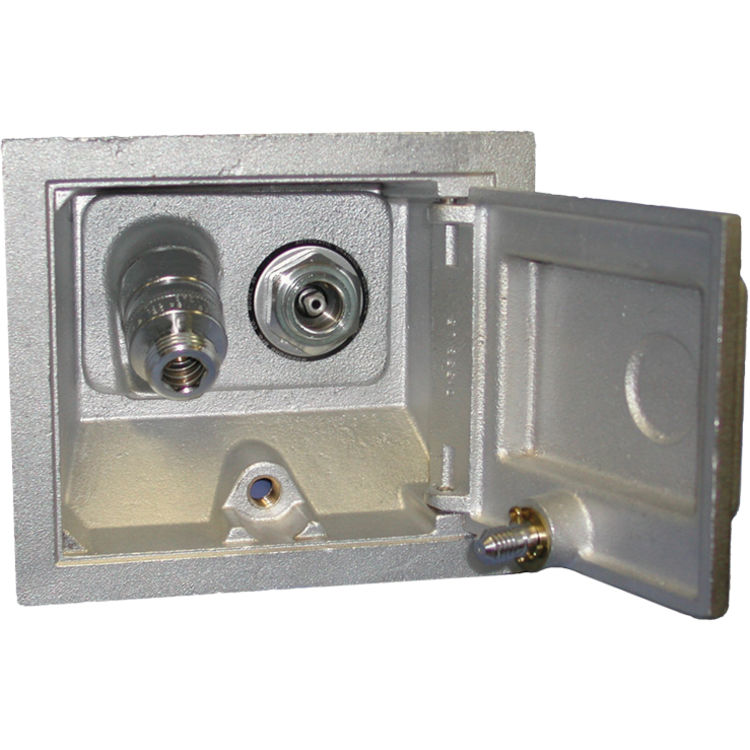 Woodford B67C8K Freezeless Wall Hydrant With Lock PlumbersStock