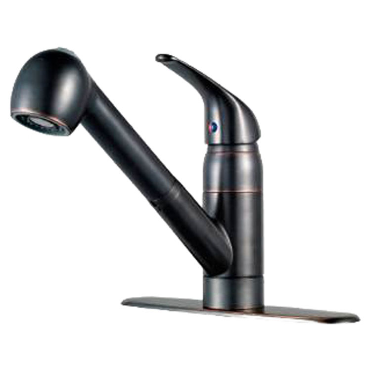 Pfister G133 10yy Pfirst One Handle Pull Out Kitchen Faucet 1 75 Gpm Tuscan Bronze