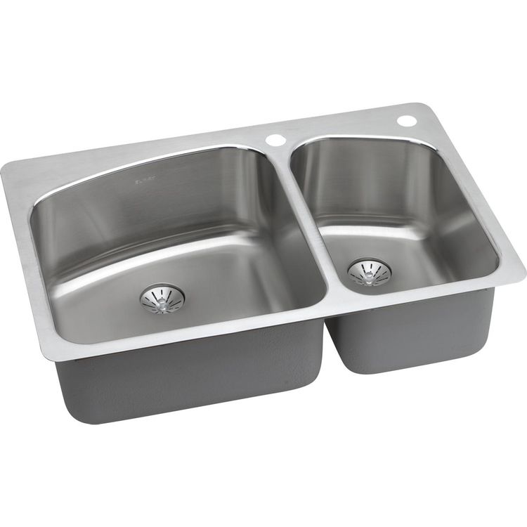 Elkay LKHSR2509RPD1 Elkay Lustertone Classic Stainless Steel 33