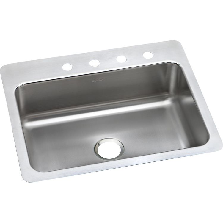 Elkay LSR27224 Elkay Lustertone Classic Stainless Steel 27