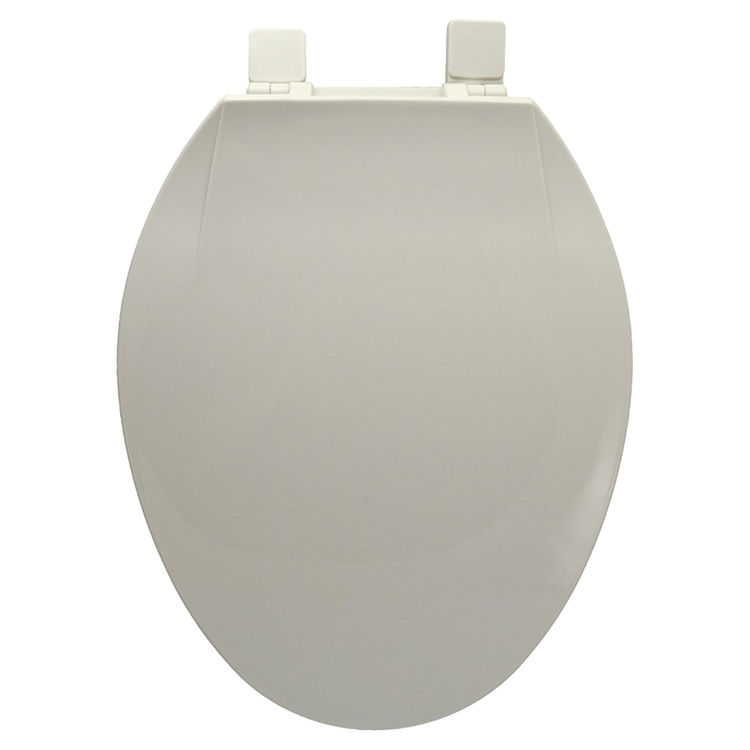 Jones Stephens C8033O00 Plastic Seat White Elongated Open Front With Cover for sale online 