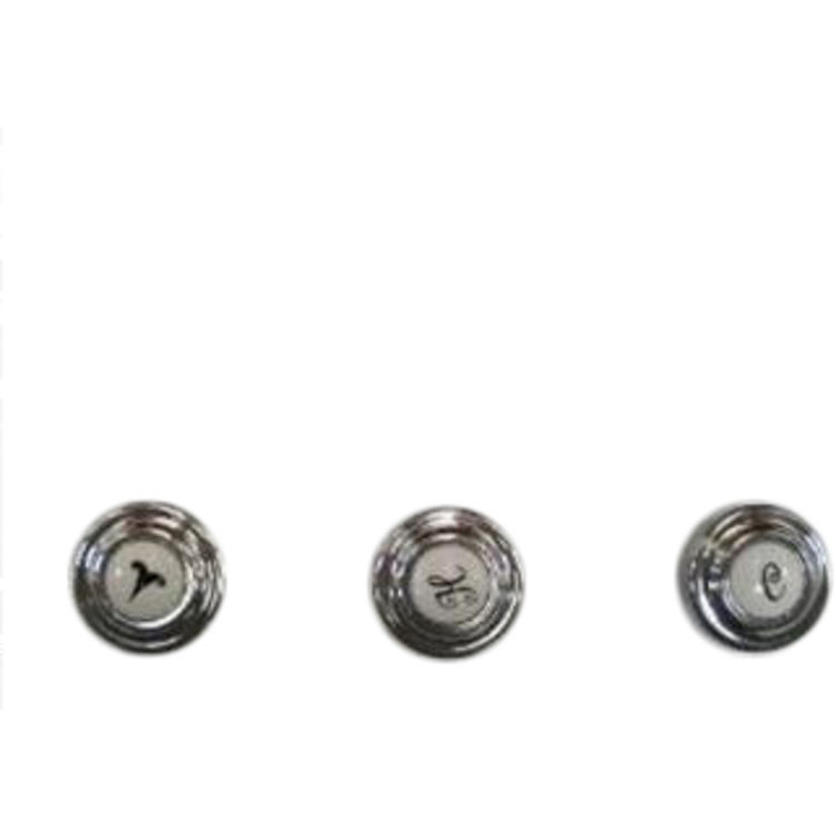 American Standard 013311 0020a Chrome Cross Handle Index Cap
