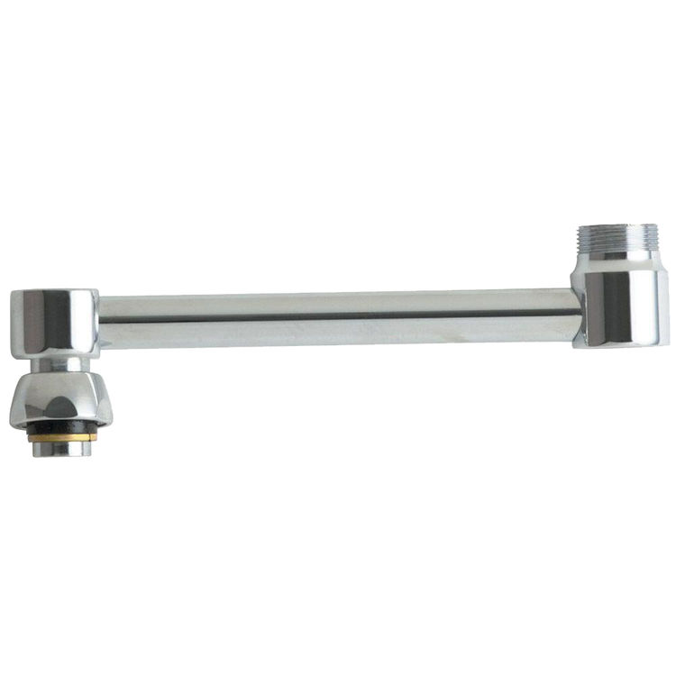 Chicago Faucets 686 124kjkabcp 7 Double Jointed Swing Spout