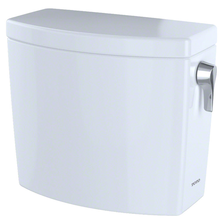 Toto ST453UR#01 TOTO Drake II 1G and Vespin II 1G, 1.0 GPF Toilet Tank with Right-Hand Trip Lever, Cotton White - ST453UR#01