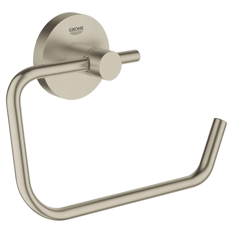 Grohe 40689EN0 Grohe 40689EN0 Essentials Toilet Paper Holder, Brushed Nickel