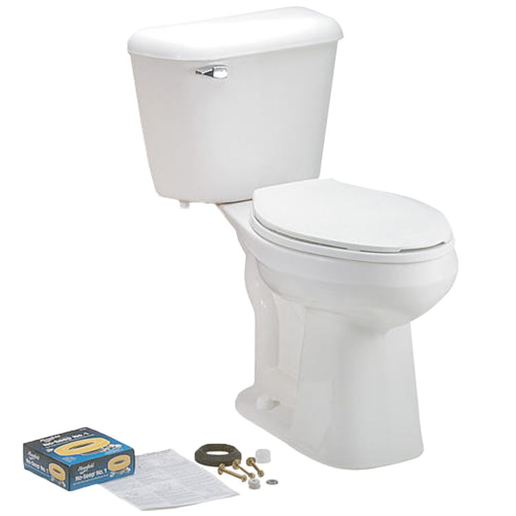 Mansfield Profit 3 White ADA Elongated Complete Toilet Model 137CTKWHT