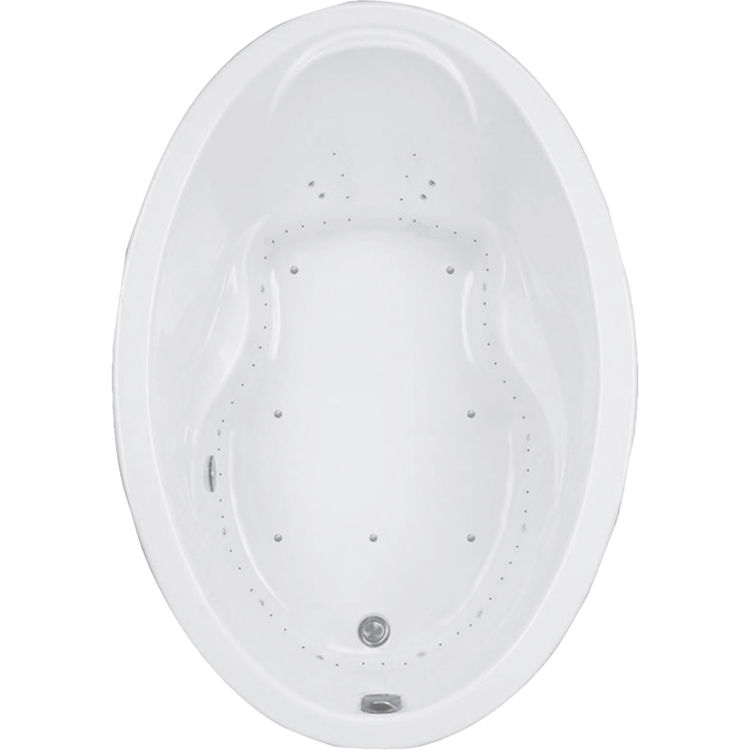 Mansfield 5085-LUX-WHT Mansfield Elba O Whirlpool Luxury Model 5085-LUX-WHT