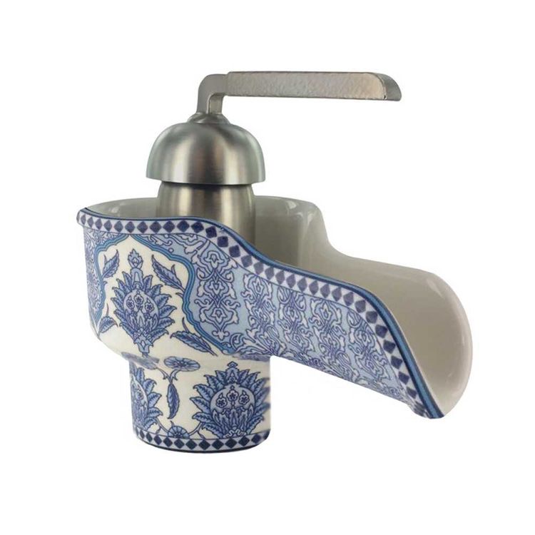 Kohler K 11000 Bu 96 Marrakesh Design Bol Ceramic Faucet Biscuit