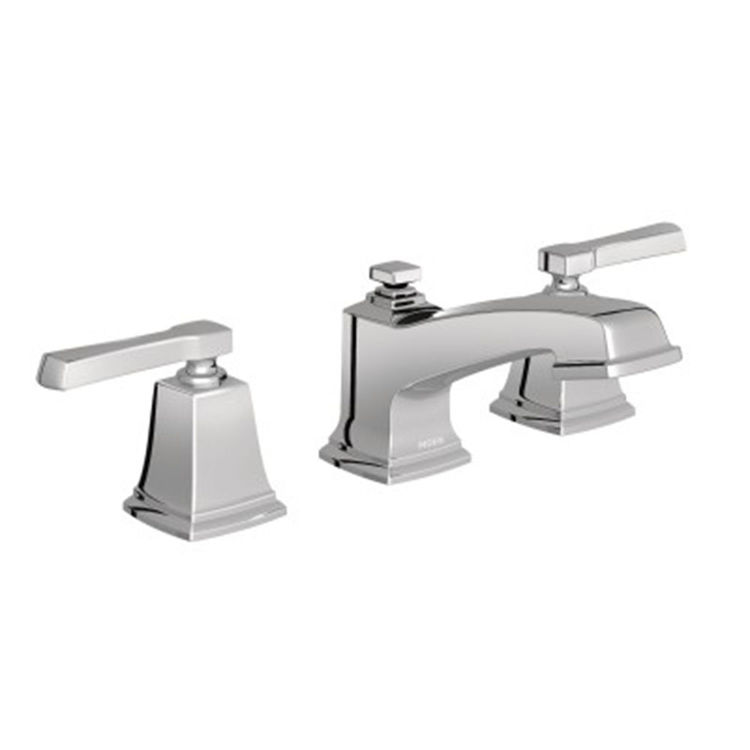 Moen T6220 Moen T6220 Boardwalk Two Handle Widespread Lavatory Faucet, Chrome