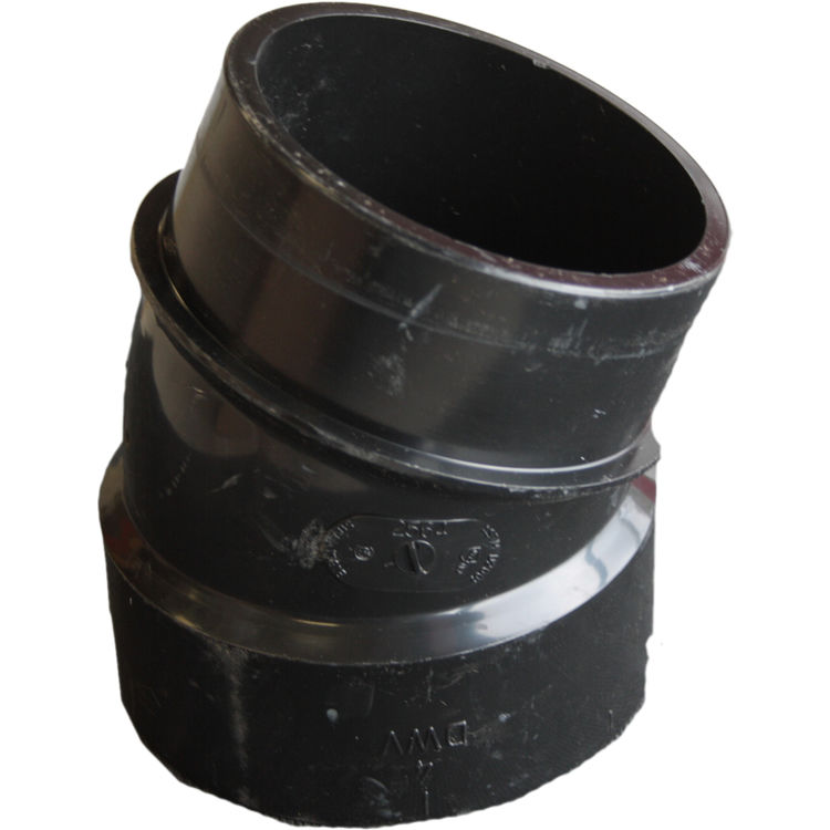 Commodity 4 Inch ABS 22.5 Degree Steet Elbow, ABS Construction