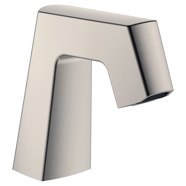 Chicago Faucet EQ-B11B-KJKABBN Chicago Faucets EQ-B11B-KJKABBN EQ BRUSHED NICKEL 243.146.AB.1 1.0 GPM (3.8 L/min) Aerated Cache Outlet EQ Angular Electronic Integral Spout Assembly