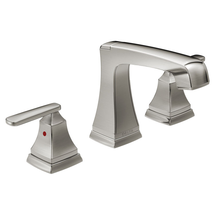 Delta 3564-SSMPU-DST Delta 3564-SSMPU-DST Stainless Ashlyn Two Handle Widespread Lavatory Faucet