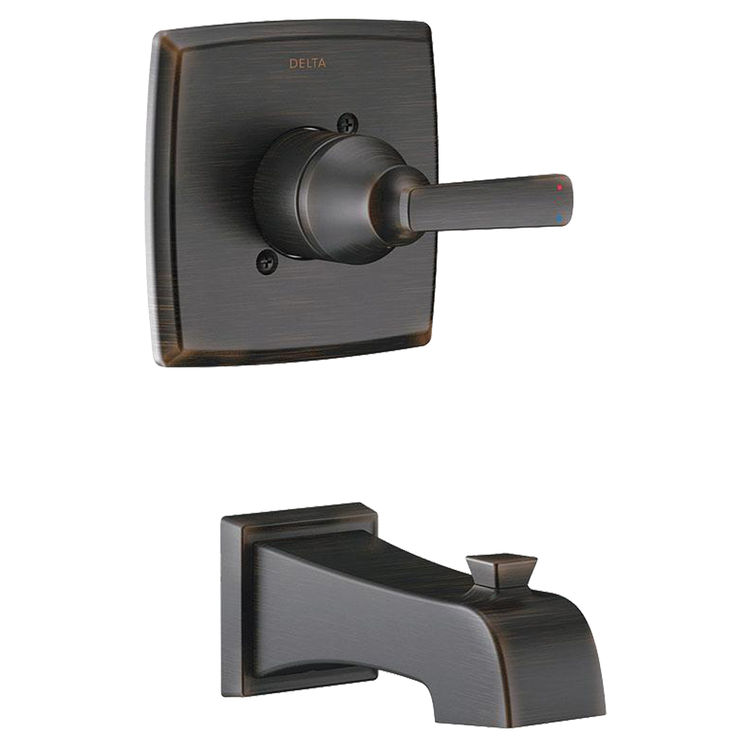 Delta T14164-RB Delta T14164-RB Venetian Bronze 14 Series Tub Only Trim