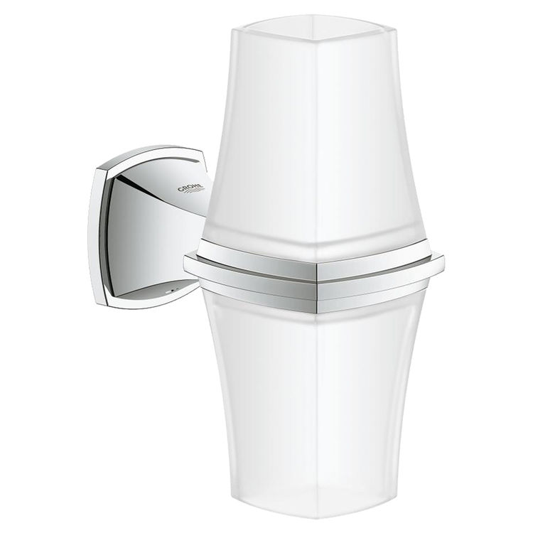 Grohe 40686000 Grohe 40686000 Grandera Wall Light in StarLight Chrome