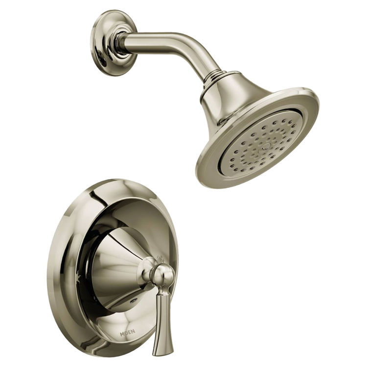Moen T4502NL Moen T4502NL Wynford Polished Nickel Posi-Temp Shower Trim
