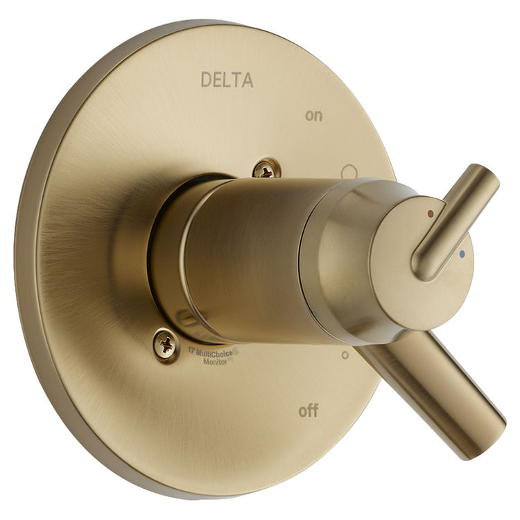 Delta T17T059-CZ Delta T17T059-CZ Champagne Bronze Tempassure Valve Only Trim