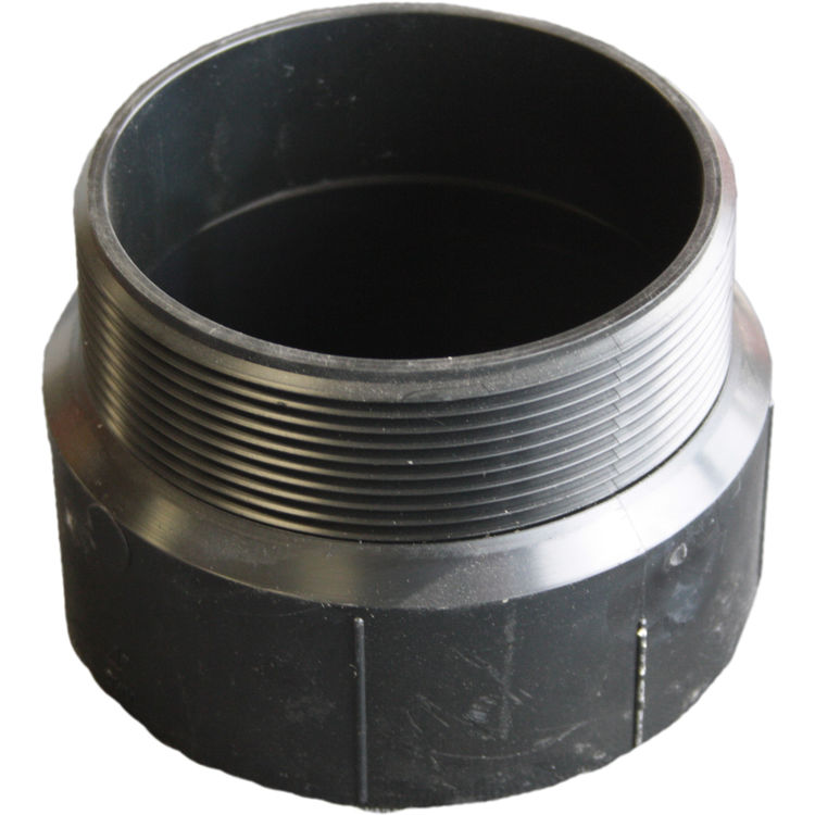 Commodity 4 Inch ABS Male Adapter, ABS Construction