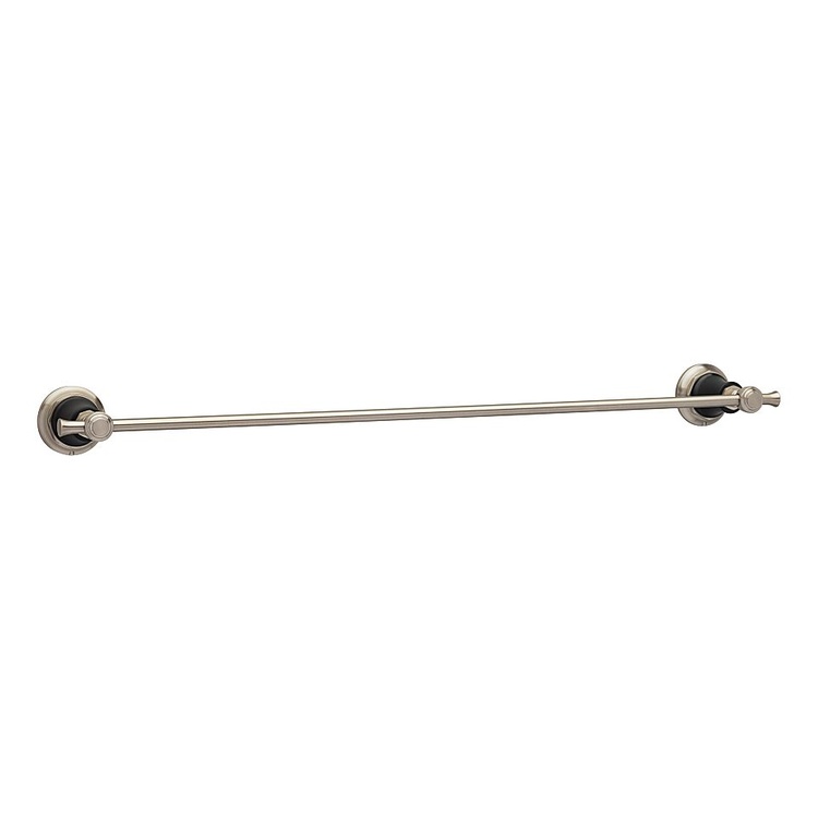 Brizo 692461-NKBL Brizo 692461-NKBL Luxe Nickel/Matte Black Rook 24
