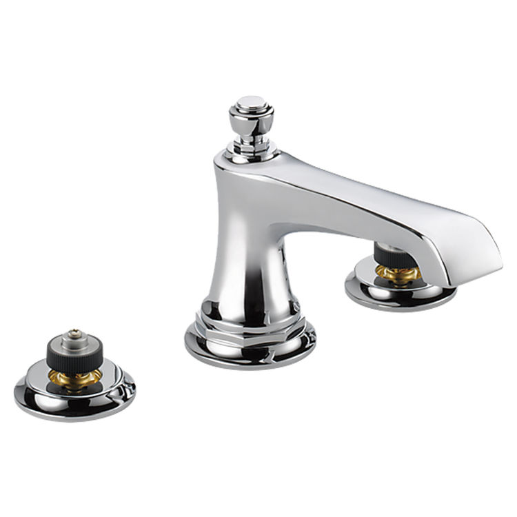 Brizo 65360LF-PCLHP Brizo 65360LF-PCLHP Rook Two-Handle Widespread Bathroom Faucet, Less Handles, Chrome