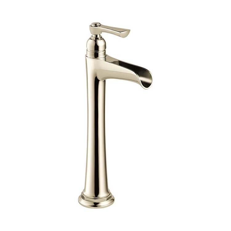 Brizo 65461LF-PN Brizo 65461LF-PN Polished Nickel Rook One Handle Vessel Lavatory Faucet