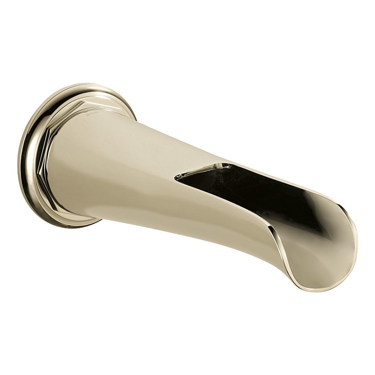 Brizo RP78583PN Brizo RP78583PN Polished Nickel Rook Channel Tub Spout - Non-Diverter