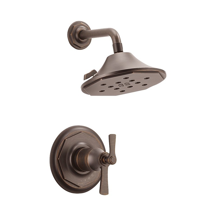 Brizo T60261-RB Brizo T60261-RB Venetian Bronze Rook Thermostatic Shower Only Trim