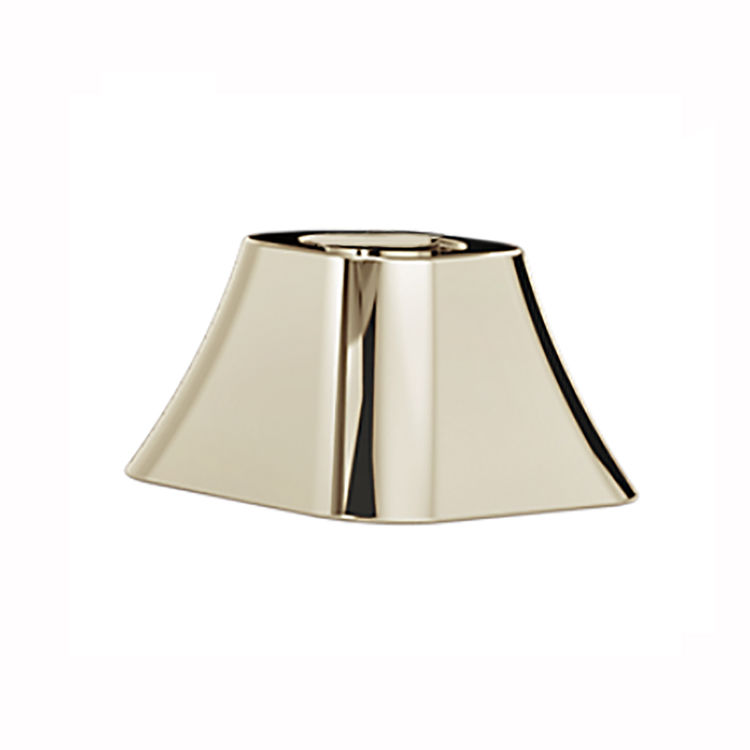 Delta RP78522PN Delta RP78522PN Tesla Flange for Roman Tub Hand Shower, Polished Nickel