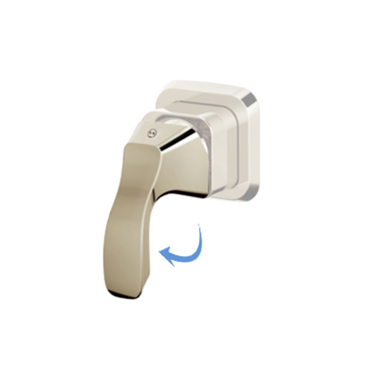 Delta RP78746PN Delta RP78746PN Tesla Single Replacement Handle Only, Polished Nickel