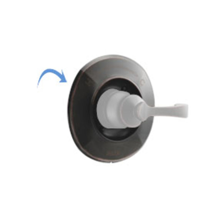 Delta RP64860RB Delta RP64860RB Mandara Round-Shaped Tub/Shower Valve Trim Escutcheon, Venetian Bronze