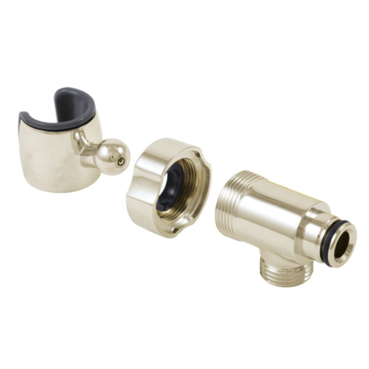 Delta RP74808PN Delta RP74808PN Tub Filler's Handshower Holder Assembly, Polished Nickel