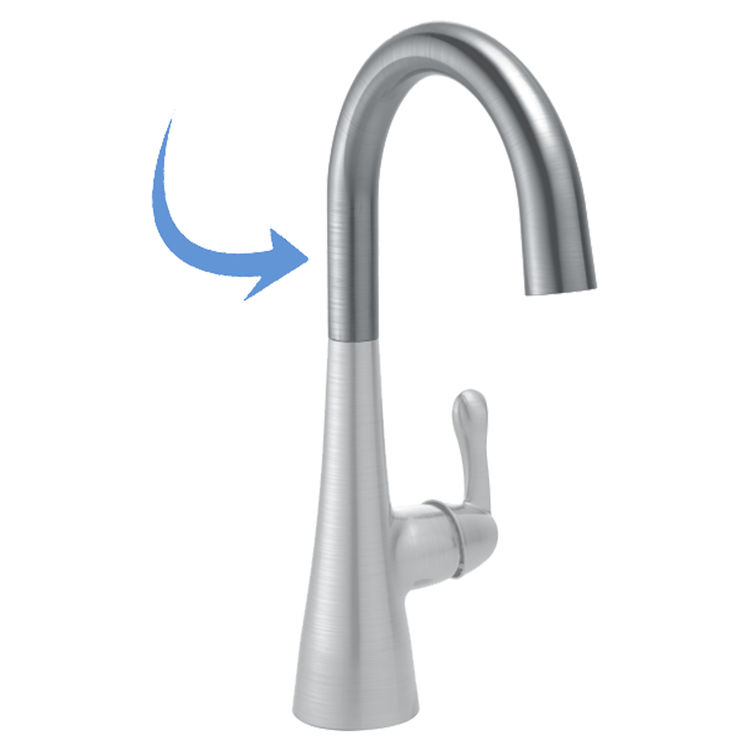 Delta RP77705AR Delta RP77705AR Spout Assembly, Arctic Stainless