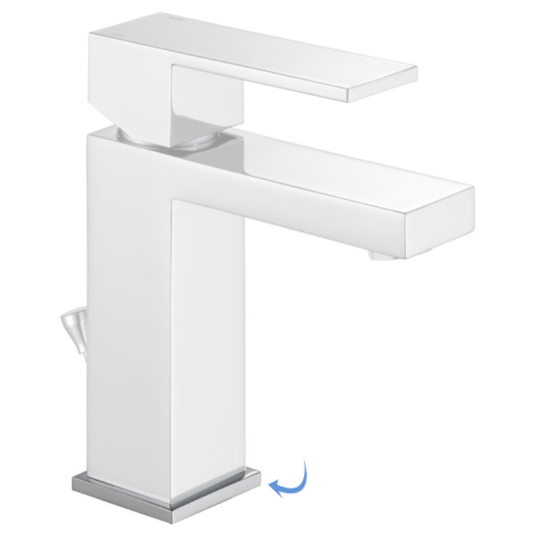 Delta RP78365 Delta RP78365 Square-shaped Spout Flange with Gasket, Chrome