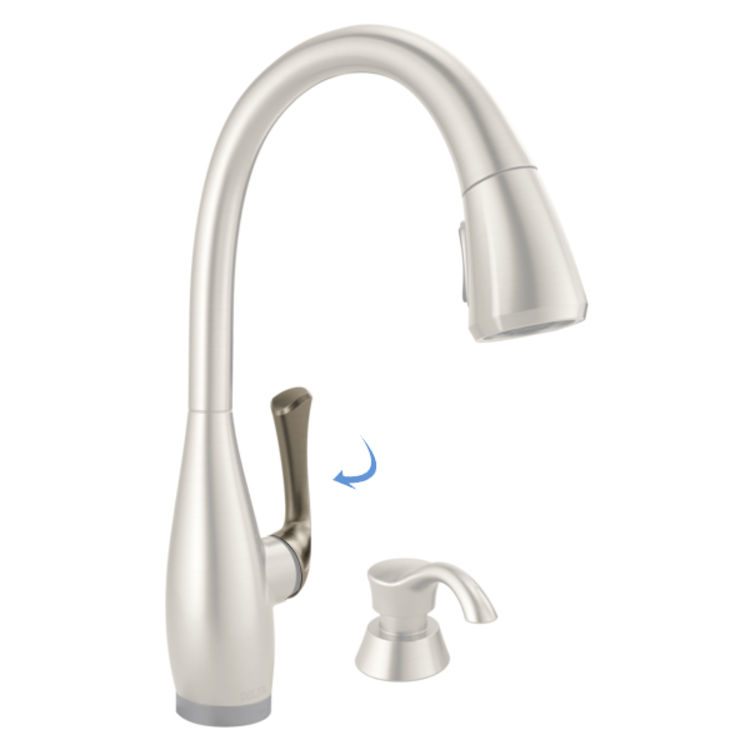 Delta RP79534SP Delta RP79534SP DOMINIC Handle Kit - Spotshield Stainless