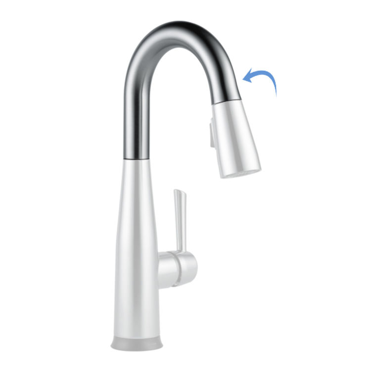 Delta RP80521AR Delta RP80521AR ESSA Prep Faucet Spout Assembly - Arctic Stainless