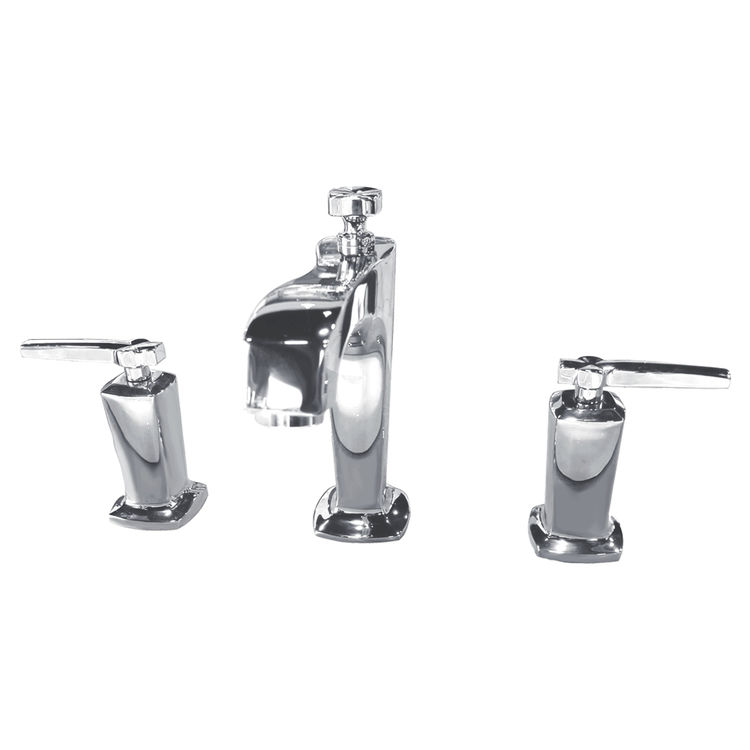 KOHLER K-T16237-4-CP Margaux Bath or Deck Mount Bath Faucet Trim with Lever Handles Polished Chrome