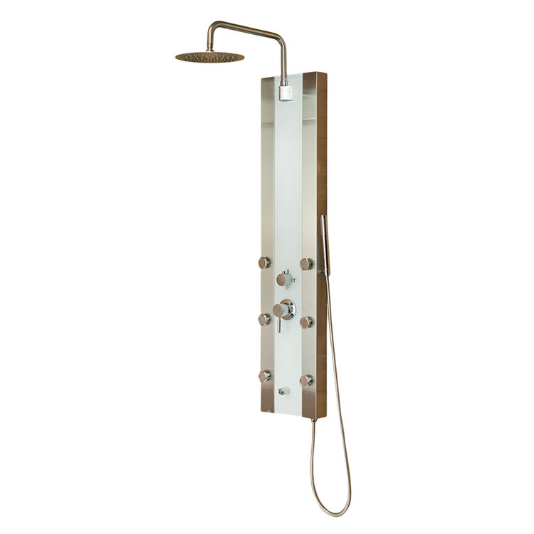 Pulse 1039W-BN Pulse 1039W-BN Tropicana ShowerSpa, Sparkling Brushed Nickel Finish