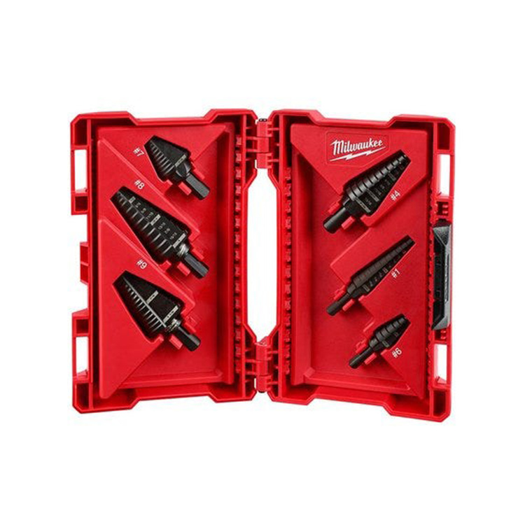 Milwaukee 48 89 9224 step bit 6 pc set 1 4 6 7 8 9 