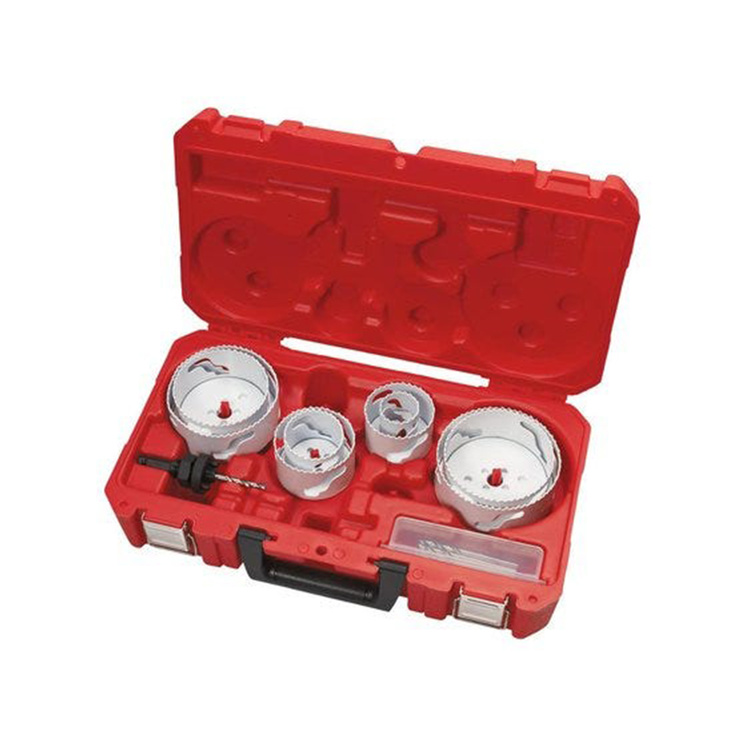 Milwaukee 49-22-4142 Milwaukee 49-22-4142 12-pcs Large Diameter Plumber's Hole Dozer Hole Saw Kit