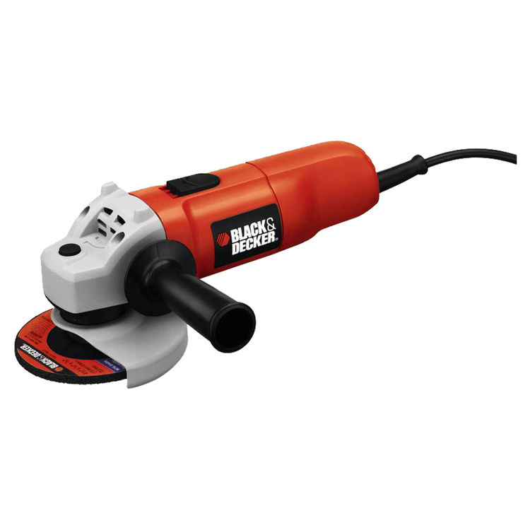 Black & Decker 7750 Black & Decker 7750 Corded Angle Grinder, 5.5 A, 10000 rpm, 4-1/2 in Wheel, 5/8-11 Shank