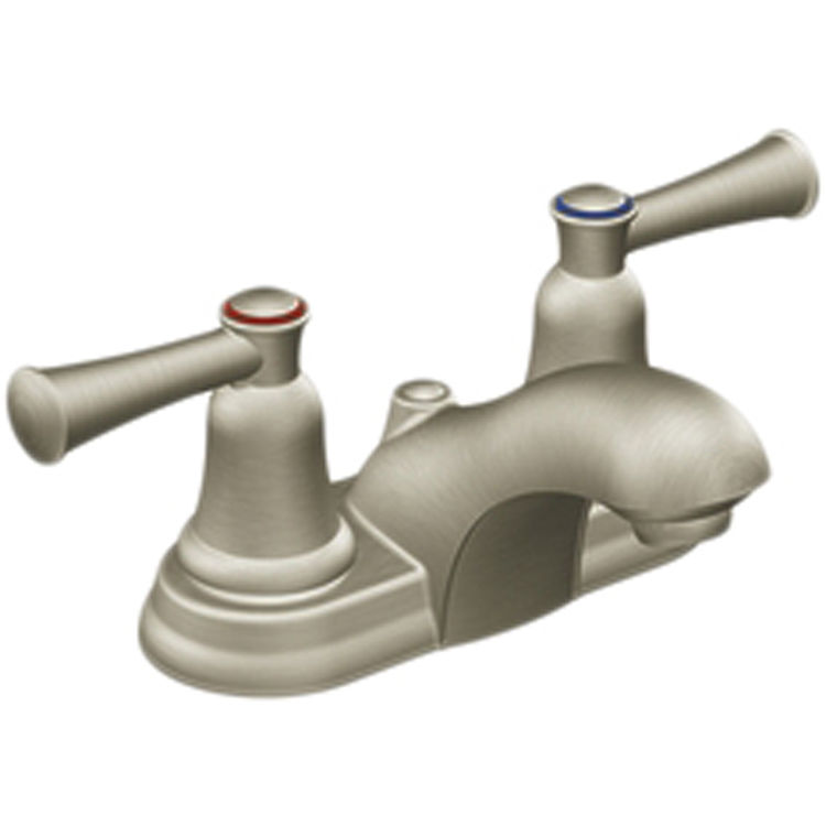 Cleveland Faucet 41213BN Moen CFG 41213BN Two Handle Bathroom Faucet