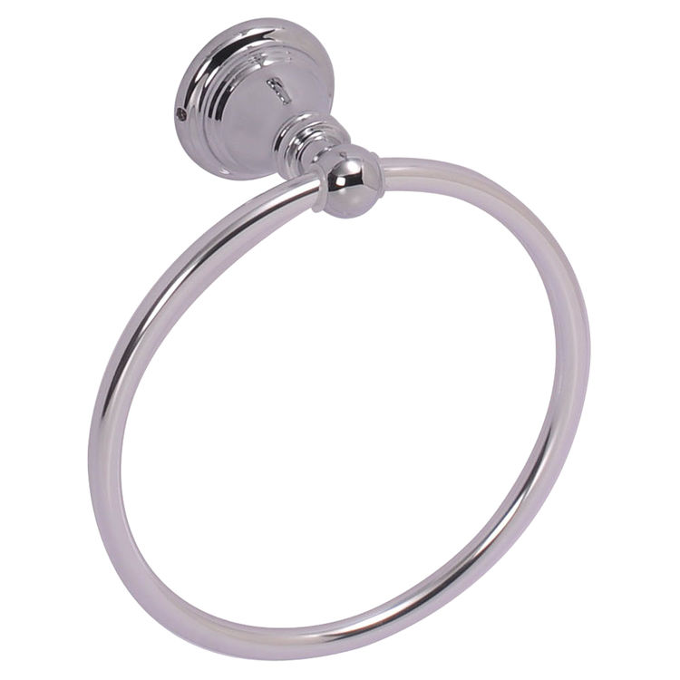 Ultra Faucets UFA41030 Ultra Faucets UFA41030 Traditional Hand Towel Ring, Chrome