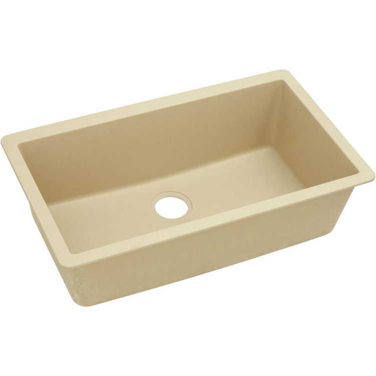Elkay ELGRU13322SD0 Elkay ELGRU13322SD0 Quartz Classic Single Bowl Undermount Sink, Sand